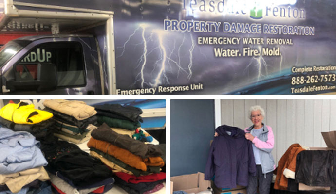 Coat Drive Collage