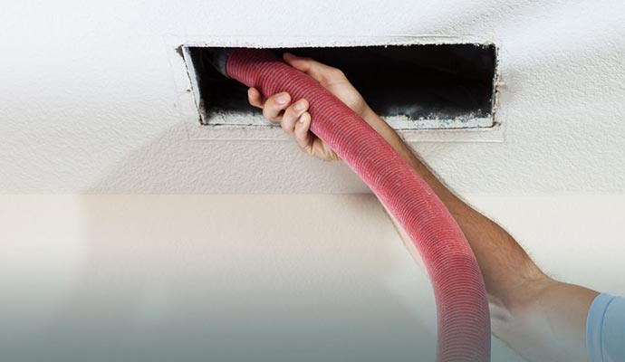 Professional duct cleaning service